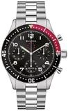 Bulova Quarzuhr 98B451, Herrenuhr Chronograph Marine Star Schwarz