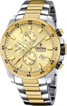 Festina Quarzuhr Festina Herrenuhr Chronograph Sport, (Analoguhr), Herren...