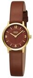 Boccia Quarzuhr 3371-02, Damenarmbanduhr Quarz Titan Braun/Goldfarben