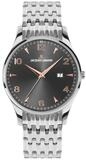 Jacques Lemans Quarzuhr 1-2215J, Herrenuhr London Anthrazit/Ros&eacute;goldfarben