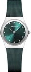 Bering Quarzuhr Bering 12927-808 Classic Damenuhr Swarovski Crystals 27mm 3ATM...