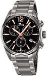 Lotus Quarzuhr LOTUS Herren Uhr Sport 18682/2 Edelstahl, (Analoguhr), Herrenuhr...