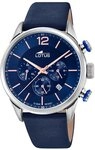 Lotus Quarzuhr LOTUS Herren Uhr Sport 18689/2 Leder, (Analoguhr), Herrenuhr...