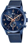 Lotus Quarzuhr LOTUS Herren Uhr Sport 18638/1 Edelstahl, (Analoguhr), Herren