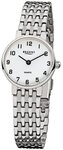 Regent Quarzuhr Regent Damen-Armbanduhr silber Analog F-609, (Analoguhr), Damen