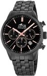 Lotus Quarzuhr LOTUS Herren Uhr Sport 18668/2 Edelstahl, (Analoguhr), Herren
