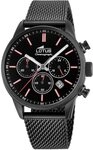 Lotus Quarzuhr LOTUS Herren Uhr Sport 18700/1 Edelstahl, (Analoguhr), Herrenuhr...