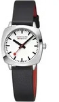 MONDAINE Quarzuhr Mondaine MSL.31110.LBV Damenuhr Petite Cushion 31mm 5ATM...