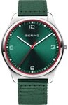 Bering Quarzuhr Bering 18342-508 Herrenuhr Ocean Ultra Slim #tide 42mm 3ATM...