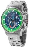 Vostok Europe Chronograph VR42-595A733-B, f&uuml;r Herren-Solaruhr Expedition North...