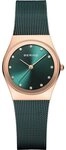 Bering Quarzuhr Bering 12927-868 Classic Damenuhr Swarovski Crystals 27mm 3ATM...