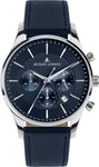 Jacques Lemans Chronograph London 1-2228C, Quarzuhr, Armbanduhr, Herrenuhr, analog,