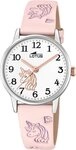 Lotus Chronograph Lotus Kinderuhr Leder rosa Lotus Classic, (Chronograph),...