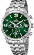 Jaguar Luxusuhr Herrenuhr J963/3 gr&uuml;n Silberfarben