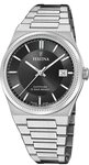 Festina Quarzuhr Festina Herrenuhr Edelstahl silber, (Analoguhr), Herren...