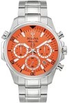 Bulova Quarzuhr Bulova 96B395 Marine Star Herrenuhr Chronograph 47mm 10ATM...