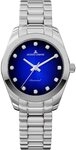 Jacques Lemans Quarzuhr Derby Diamond D-10B, Armbanduhr, Damenuhr, Edelstahlarmband,