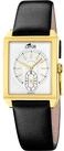 Lotus Quarzuhr Square Series 19079_1, Armbanduhr, Damenuhr, Herrenuhr, Lederarmband,