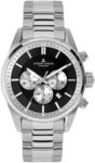 Jacques Lemans Chronograph Barcelona 42-6.1E, Quarzuhr, Armbanduhr, Herrenuhr,