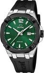 JAGUAR Quarzuhr Jaguar Herrenuhr Silikon schwarz Jaguar, (Analoguhr), Herren