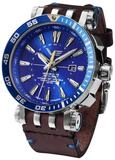 Vostok Europe Automatikuhr NH34-575A716BLUE, Herrenuhr Automatik GMT Energia...