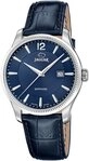 Jaguar Quarzuhr Essentia J1042/3, Armbanduhr, Herrenuhr, Swiss Made, Lederarmband,
