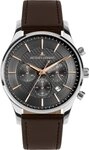 Jacques Lemans Chronograph London 1-2228D, Quarzuhr, Armbanduhr, Herrenuhr, analog,