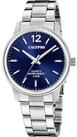 Calypso Quarzuhr Basic Herrenuhr K5864-3 Blau Edelstahlband 40 mm