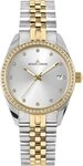 Jacques Lemans Quarzuhr Derby 1-2133E, Armbanduhr, Damenuhr, Edelstahlarmband,