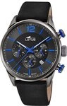 Lotus Quarzuhr Lotus Herrenuhr Khrono Armbanduhr Leder, (Analoguhr), Herren