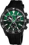 Lotus Chronograph Lotus Herrenuhr Silikon schwarz Lotus, (Chronograph), Herren