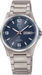 ETT Funkuhr Everest EGT-11602-31M, Armbanduhr, Herrenuhr, Datum, Solar