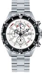 Chris Benz Quarzuhr Herrenuhr Taucheruhr - Serie: Depthmeter Chronograph 300M