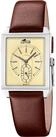 Lotus Quarzuhr Square Series 19078_2, Armbanduhr, Damenuhr, Herrenuhr, Lederarmband,