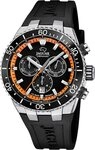 JAGUAR Chronograph Jaguar Herrenuhr Silikon schwarz Jaguar, (Chronograph), Herren