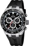 JAGUAR Chronograph Jaguar Herrenuhr Silikon schwarz Jaguar, (Chronograph), Herren