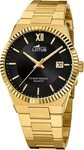 Lotus Chronograph Lotus Herrenuhr Edelstahl gold Lotus, (Chronograph), Herren