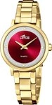 Lotus Chronograph Lotus Damenuhr Edelstahl gold Lotus, (Chronograph), Damen