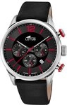 Lotus Chronograph Lotus Herrenuhr Leder schwarz Lotus, (Chronograph), Herren