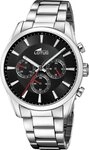 Lotus Chronograph Lotus Herrenuhr Edelstahl silber Lotus, (Chronograph), Herren