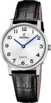 Festina Quarzuhr Festina Damenuhr Leder schwarz Festina, (Analoguhr), Damen