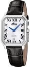 Lotus Quarzuhr Square Series 19080_1, Armbanduhr, Herrenuhr, Lederarmband, analog,