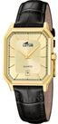 Lotus Quarzuhr Square Series 19081_3, Armbanduhr, Herrenuhr, Lederarmband,...