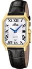 Lotus Quarzuhr Square Series 19081_1, Armbanduhr, Herrenuhr, Lederarmband, analog,
