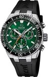JAGUAR Chronograph Jaguar Herrenuhr Silikon schwarz Jaguar, (Chronograph), Herren