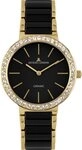 Jacques Lemans Quarzuhr Monaco 50-7C, Armbanduhr, Damenuhr, Keramik, analog