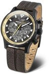 Vostok Europe Chronograph Expedition South Pole, 43 mm, braunes Lederband, 592C763-L,