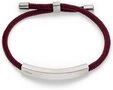 s.Oliver Armband S.Oliver Herren-Armband Edelstahl, Textil