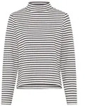Brax Strickpullover Style BILLY L Streifen: Sweatshirt im Viskosemix lila XS...