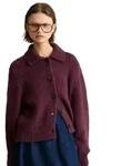 Marc O'Polo DENIM Cardigan aus weichem Schurwolle-Mix rot XXS (32)